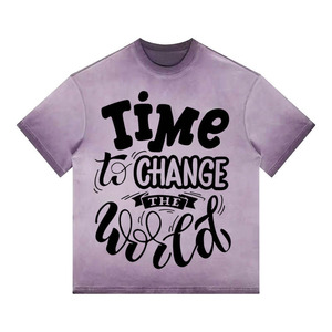 Camisetas con gráficos impresos personalizados OEM y ODM para mujeres y hombres, camisetas de moda casual de manga corta, fabricante de marca privada. - Product Image 1