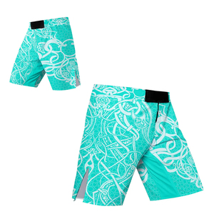 Customized Logo Men's Quick Dry Sublimation Printing MMA <b>Shorts</b> Latest Design New Hot Sale Professional <b>Grappling</b> <b>Shorts</b> 2026 - Product Image 2