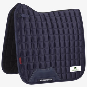 Almohadillas de alta calidad para sillas de montar, almohadillas de gran calidad para equitación, almohadillas de satén de seda para doma clásica, Nave - Product Image 1