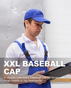 Casquette de baseball unisexe premium bleue à 6 panneaux en coton, réglable, couleur unie, décontractée, pour adultes, toutes saisons, OEM - Product Image 4