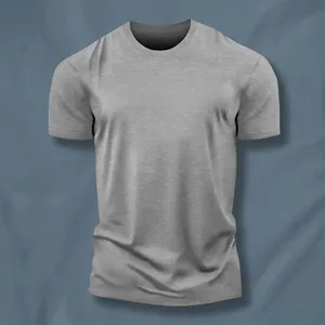 Camiseta Moderna para Hombre, Cuello Redondo, Tela Suave y Transpirable de Primera Calidad, Manga Corta, Informal, para Uso Diario, Esencial - Product Image 3