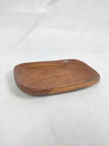 Plateau à pain de petit-déjeuner en bois d'acacia moderne écologique en gros, logo personnalisé OEM ODM, plateau de service familial poli, plateau de table - Product Image 5