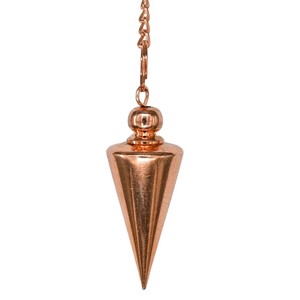 Pendentif Feng Shui en Cuivre en Forme de Cône avec Tête Sphérique pour Guérison Énergétique, Divination et Art Écologique – Vente en Gros - Product Image 5