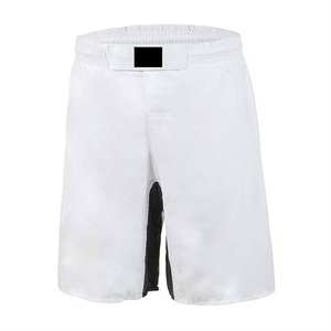 กางเกงมวย MMA ผ้าโพลีเอสเตอร์คุณภาพสูง พิมพ์โลโก้ตามสั่งแบบมืออาชีพ ปี 2026 ขายส่ง - Product Image 3