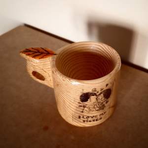 Handmade Wooden <b>Mug</b> for Tea Coffee Beverages Use for Coffee & Tea <b>Sets</b> - Product Image 3