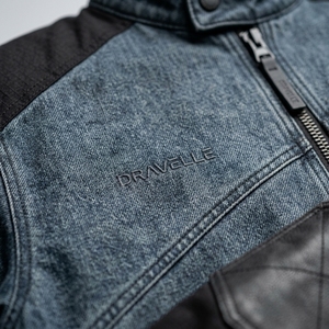 Chaqueta de Motociclista para Hombre, Estilo Vintage, Lavada, con Parches de Cuero, Protectora, para Motociclismo, Ropa de Calle, Abrigo Personalizado - Product Image 6
