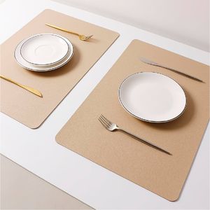 Manteles Individuales de Cuero PVC de Lujo, Resistentes al Calor, Impermeables, Antideslizantes, Fáciles de Limpiar, para Mesa de Comedor y Cocina - Product Image 6