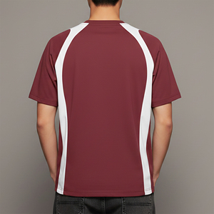 เสื้อยืดแขนสั้นผู้ชายรุ่นที่ดีที่สุดปี 2026 คอกลม แห้งเร็ว ผ้าฝ้าย 100% สวมใส่สบาย พิมพ์ลายโลโก้ด้านหน้า ทรงหลวม ผ้าเนื้อดี - Product Image 5