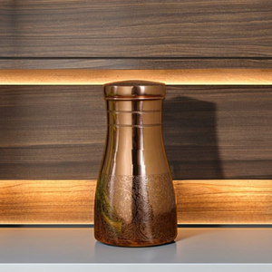 Pot en cuivre royal de luxe avec couvercle, grande capacité, pour la cuisine et les cadeaux d'affaires - Product Image 1