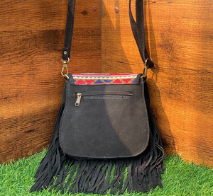 Nouveau Offre Spéciale Jacquard tissu daim cuir frange sacs à bandoulière multi-usage nouveau Design Vintage sac à bandoulière pas cher taux produits en vrac - Product Image 5