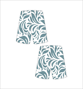 <b>Men's</b> <b>Black</b> <b>Tie</b>-Dye Board Shorts Sublimation Print Elastic Waist Quick Dry Casual Short Length Knitted Polyester - Product Image 6