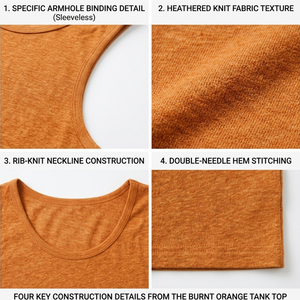 Camiseta sin Mangas de Algodón Peinado Premium, Ultra Suave y Transpirable, Ropa de Marca Privada - Product Image 6