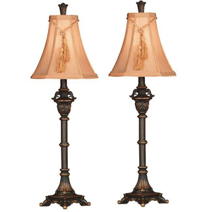 Lámpara de Mesa Moderna Cromada con Pantalla Cónica de Tela Blanca, E26 LED, Control de Interruptor, Luz Decorativa de Gran Tamaño - Product Image 6