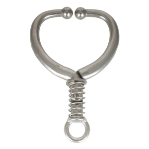 <b>Silver</b> Cow <b>Nose</b> <b>Ring</b> Stainless Steel Automatic Locking Spring Bullnose Pliers Bull <b>Nose</b> Lead Farming Husbandry Accessory - Product Image 6