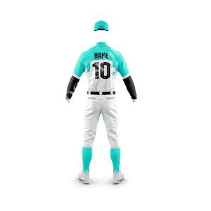 Uniformes de equipo de béisbol personalizados Impresión por sublimación Jersey en blanco Béisbol Jerseys y pantalones de béisbol baratos - Product Image 5