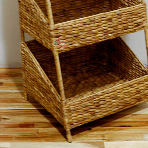 Artex Dong Thap Fábrica Artesanías Seagrass Agua Jacinto Estante de almacenamiento Estantería Soportes y organizador - Product Image 2