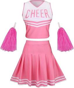 Uniformes de Animadoras Personalizados de Alta Calidad para Niñas, Disfraces de Animadoras Escolares Juveniles, Trajes de Fantasía para Mujeres para Espectáculos de Baile - Product Image 1