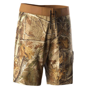 Pantalones Cortos de Pesca para Hombre, Camuflaje, Impresión por Sublimación, UPF 50, Secado Rápido, Poliéster, Cierre con Cordón - Product Image 2