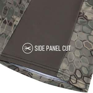 เสื้อตกปลาป้องกันแสงแดด UPF 50 แบบสั่งทำขายส่ง พิมพ์ลายแบบซับลิเมชั่น พร้อมช่องสำหรับนิ้วโป้งที่ข้อมือ ผลิตจากผ้าสแปนเด็กซ์/โพลีเอสเตอร์ - Product Image 3