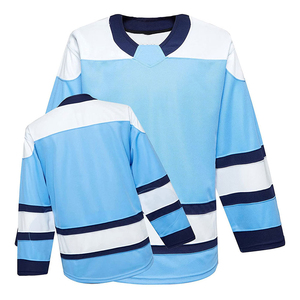 Pakistan Manufacturer Ice Hockey Jersey | Sublimated Printed Breathable 100% Polyester V-Neck Elastic Waist Custom Fit Unisex - Product Image 4
