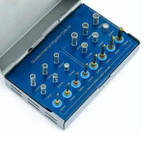 Kit de blocage pour chirurgie guidée d'implants dentaires de qualité supérieure, avec forets d'irrigation interne en acier inoxydable, certifié CE ISO par Pentax - Product Image 2