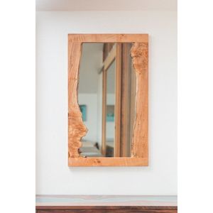 Espejo de Pared de Madera Ecológico, Diseño Artesanal, Fácil de Montar - Product Image 2