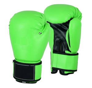 Wolon Guantes de boxeo de cuero Pu de alta calidad Elegantes y duraderos para principiantes Profesionales y en MMA y boxeo - Product Image 1