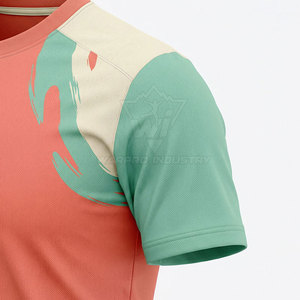 Uniforme de Fútbol Moderno para Hombre, Conjunto de Camiseta y Pantalones Cortos, Poliéster Ligero y Transpirable, Diseño de Color Personalizado - Product Image 5
