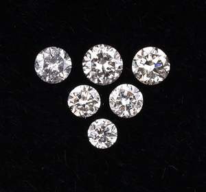 เพชรเม็ดเดี่ยวทรงกลมสีขาว VVS คุณภาพสูง ราคาประหยัด เพชรเลี้ยงในห้องปฏิบัติการ น้ำหนัก 1 กะรัต 2 กะรัต 3 กะรัต - Product Image 3