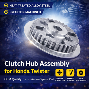 Cubo de Embrague para Motocicleta Honda Twister |   Conjunto de Embrague de Transmisión, Reemplazo OEM - Product Image 2