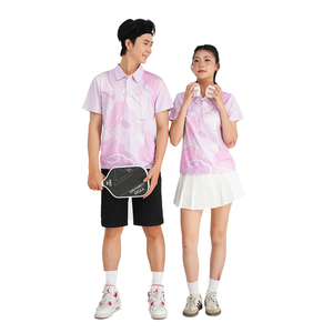 Camisetas Deportivas de Poliéster Estampadas, Personalizables, con Cuello, Unisex, Transpirables, para Equipos Deportivos, Uniformes de Entrenamiento - Product Image 3