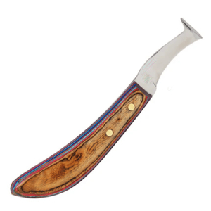 Cuchillo para Pezuñas de Caballo, Cuchilla Desmontable, Herramienta de Recorte de Pezuñas, Acero Inoxidable, Reutilizable, Profesional, Fabricante de Herramientas para el Cuidado Equino - Product Image 1