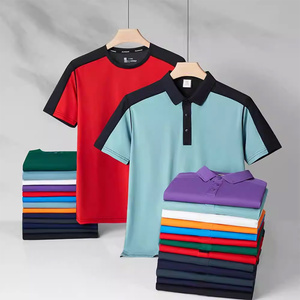 Wholesale 100% Polyester Polo Customization <b>Mens</b> T Shirt Custom Embroidered Golf Polo Shirt Polyester Polo Shirt for <b>Men</b> - Product Image 2