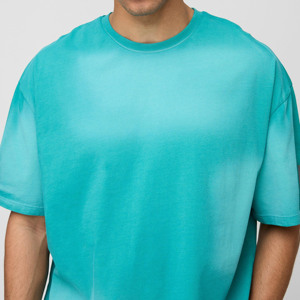 T-shirts surdimensionnés pour hommes de haute qualité, logo personnalisé, 100% coton, légers, longs, nouveau design premium, grande taille - Product Image 5