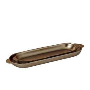 Rectangle Metal Serving Tray Solid <b>Vintage</b> Design Dishes & <b>Plates</b> Barware & Cocktails Serving Tray Home Decor - Product Image 5