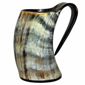 Tazas de Cuerno Natural Fáciles de Limpiar, Diseños Personalizables, Ecológicas, para Cerveza, Artesanía Natural, Reutilizables, Gran Venta - Product Image 2