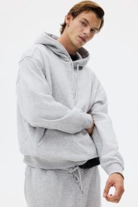 เสื้อฮู้ดฟลีซพรีเมียมสำหรับผู้ชาย ปรับแต่งโลโก้ได้ อุ่นสบาย สวมใส่สบายๆ - Product Image 3