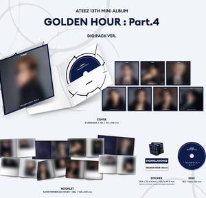 ATEEZ GOLDEN HOUR : ภาคที่ 4 (เวอร์ชั่น DIGIPACK) กลุ่มดนตรีเคป๊อปเกาหลี ภาษาเกาหลี ทุกวัย รุ่น BW-155 KR - Product Image 3