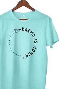 T-shirts imprimés décontractés en tricot 100% coton écologique pour hommes, manches courtes, doux, anti-boulochage, col rond, logo client, printemps-été - Product Image 3