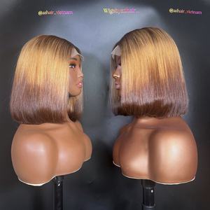 Os coloré Texture droite Extensions de cheveux perruque Extensions de cheveux vietnamiens couleurs complètes Ombre Highlight - Product Image 5