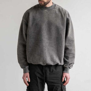 Sudadera Básica Cómoda de Nuevo Diseño 2026 para Hombre, Sudadera Transpirable con Lavado Ácido para Hombre, Hecha a Medida al por Mayor para Uso Invernal - Product Image 2