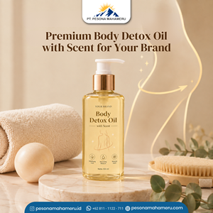 Huile de désintoxication corporelle premium avec parfum, étiquette privée personnalisée, huile essentielle hydratante pour les soins de la peau, pour la routine de spa - Product Image 1