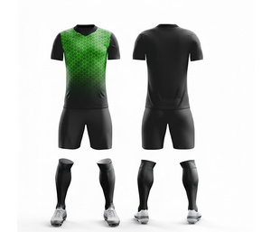 Professional Sublimated Football Uniform Custom Design | <b>Men</b> Women Youth Sizes | Lightweight Quick Dry Training Sportswear - Product Image 3