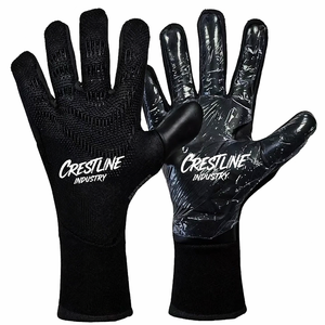 Gants de gardien de but respirants avec logo personnalisé, football, adhérence forte, paume en latex, fermeture à boucle, adulte, jeune, entraînement, match - Product Image 1