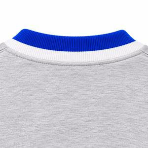 Sweat-shirt à col rond gris pour hommes Phi Beta Sigma, avec broderie en chenille bleue, manches longues, pull de fraternité, depuis 1914 - Product Image 5