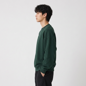 Großhandel: Maßgeschneiderte Streetwear-Rundhalspullover mit Puff-Print, pigmentgefärbt und aus French Terry für US-Bekleidungshändler - Product Image 3