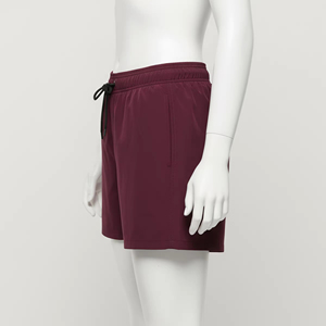 Pantalones cortos de verano elásticos con impresión de logotipo personalizado, los más vendidos, transpirables, para la playa, 100% algodón, para hombre - Product Image 2