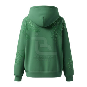 Best Selling Premium Quality Cheap Price Women <b>Rhinestone</b> <b>Hoodies</b> Basics New Design 100% Cotton <b>Rhinestone</b> <b>Hoodies</b> For Women - Product Image 6