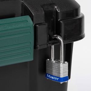 Contenitori di Plastica Resistenti da 42 Galloni con Coperchi a Chiusura Ermetica - Product Image 4