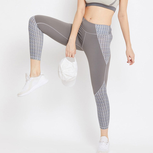 Women Yoga Leggings Four Way Stretch <b>Tummy</b> <b>Control</b> Workout Fitness Pants OEM ODM Factory Supplier Yoga Leggings - Product Image 2